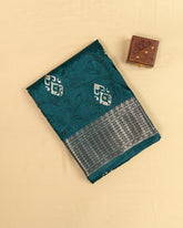 SC4026 - Dola Self Embroidery All Over With Bandhini Print
